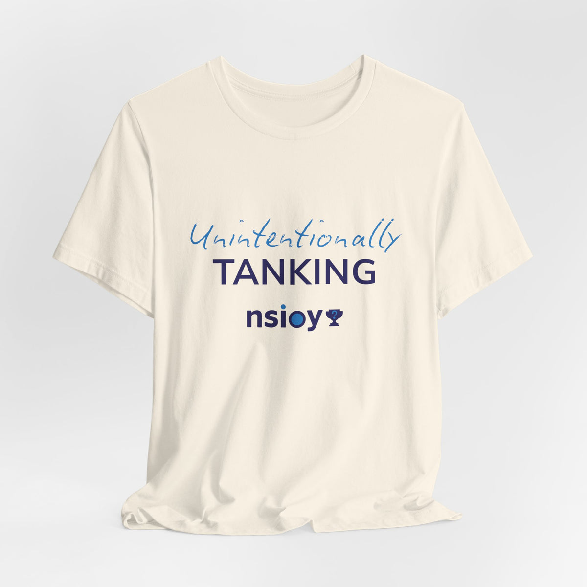 "Unintentionally Tanking" Sports Tee — Funny Draft Humor Shirt