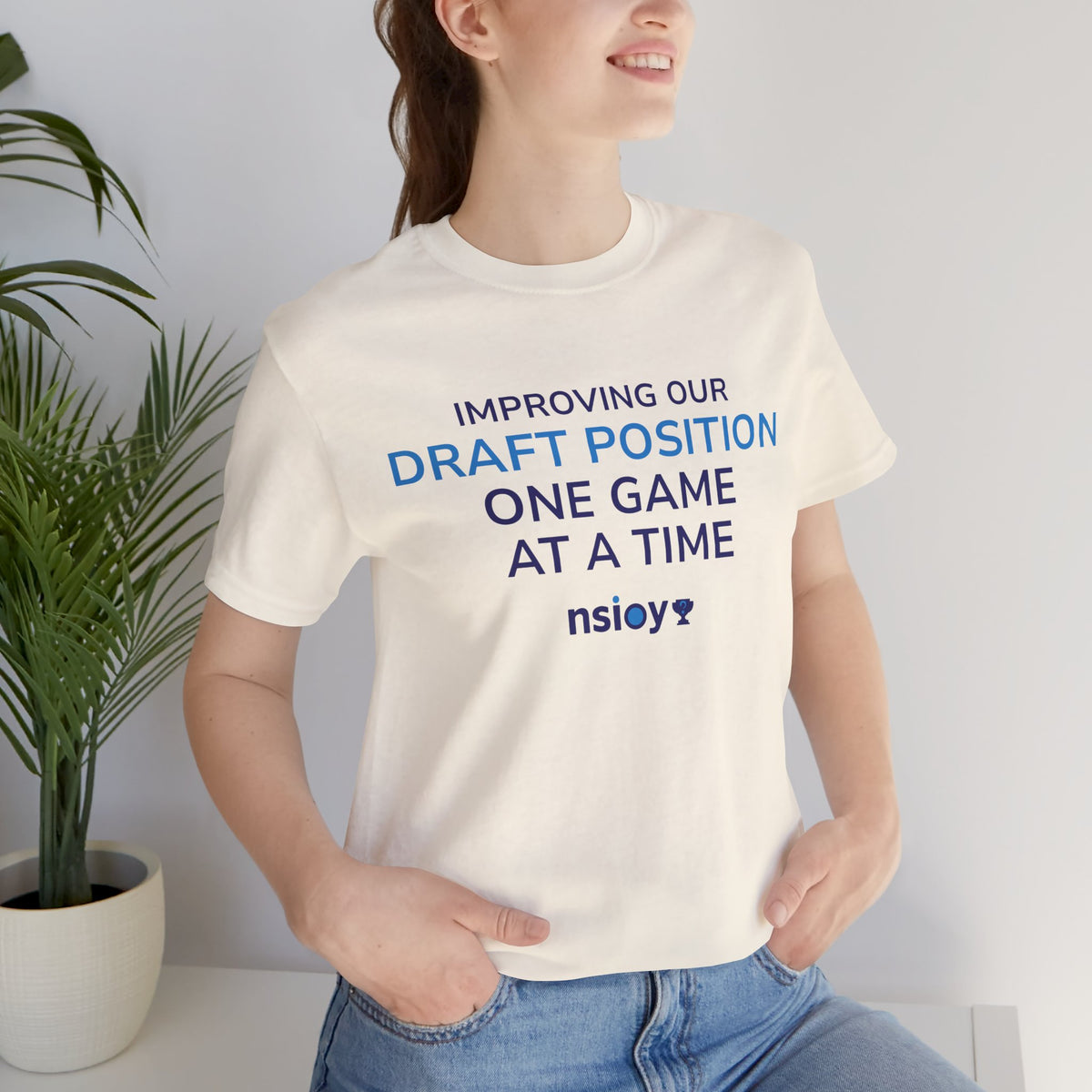 Draft Position Tee — "Improving Our Draft Position One Game at a Time" Sports Fan T‑Shirt