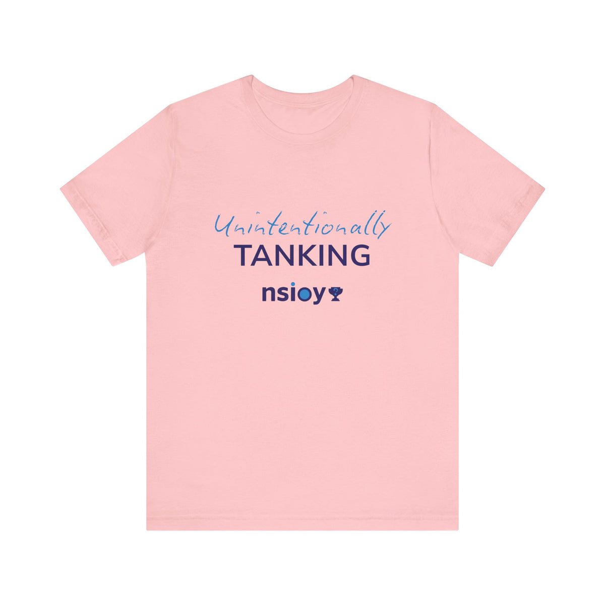 "Unintentionally Tanking" Sports Tee — Funny Draft Humor Shirt