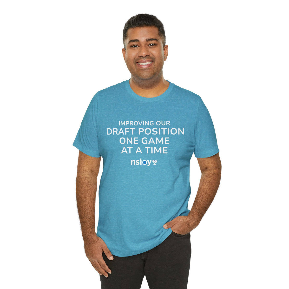Draft Position Tee — "Improving Our Draft Position One Game at a Time" Sports Fan T‑Shirt