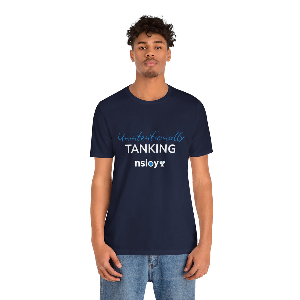 "Unintentionally Tanking" Sports Tee — Funny Draft Humor Shirt