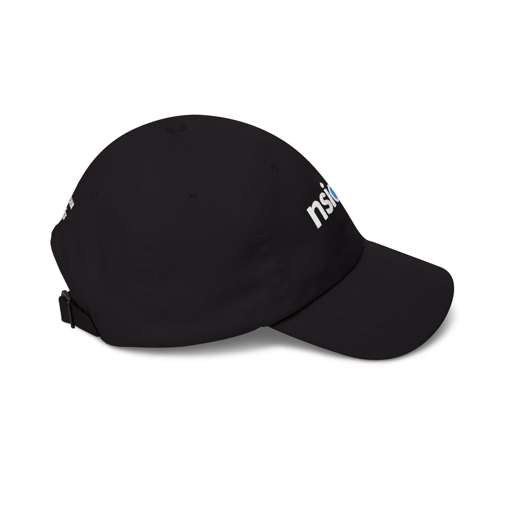 Baseball Cap — NSIOY Logo with 'Next Season Is Our Year' Embroidered Back