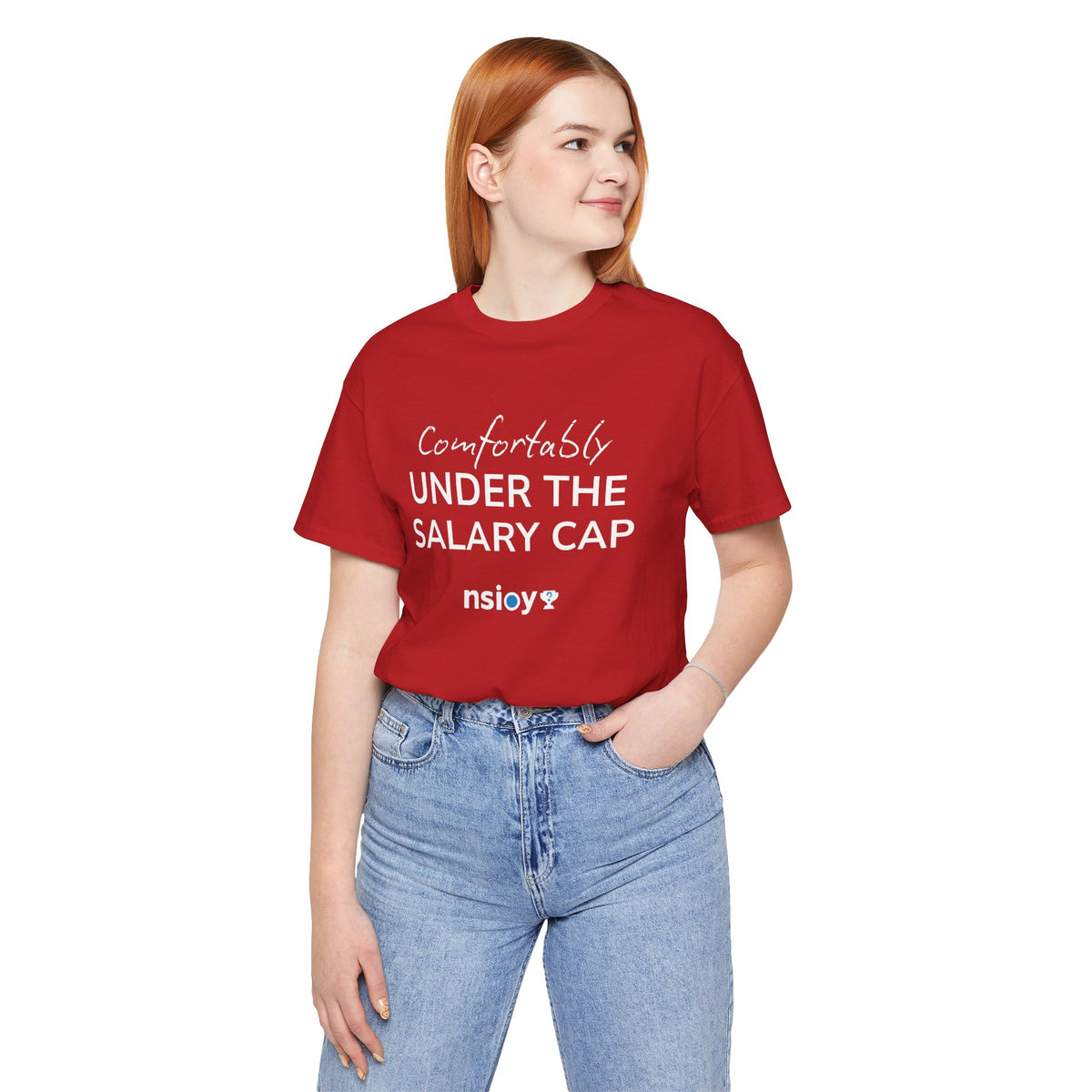 Comfortably Under the Salary Cap T-Shirt - Sports Fan T-Shirt