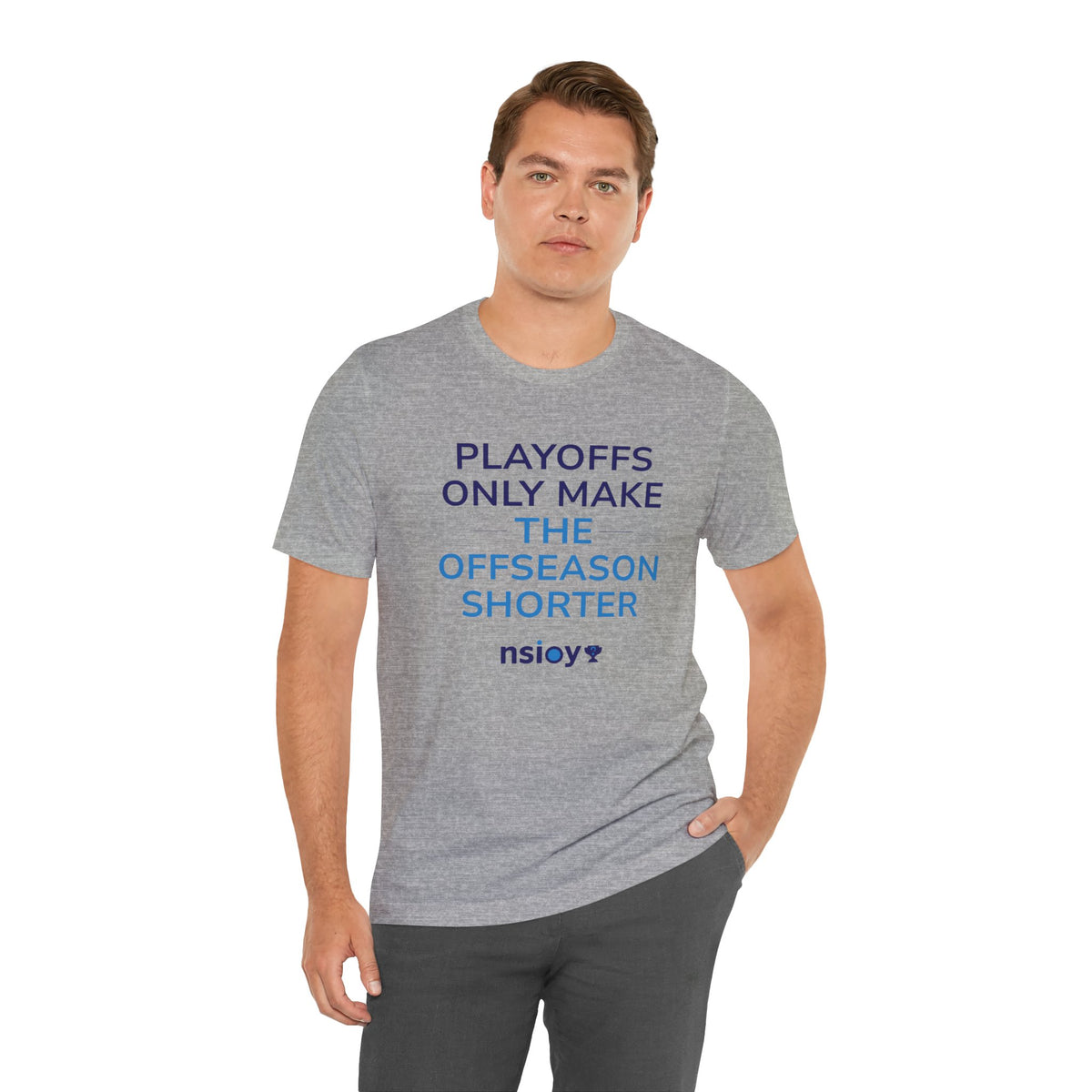 Playoffs Only Make The Offseason Shorter Tee — Sports Fan Shirt