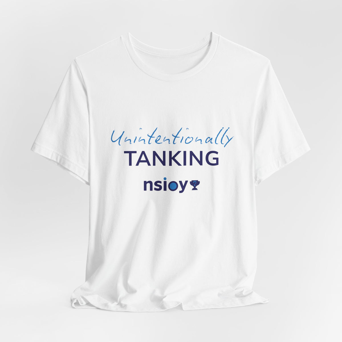 "Unintentionally Tanking" Sports Tee — Funny Draft Humor Shirt