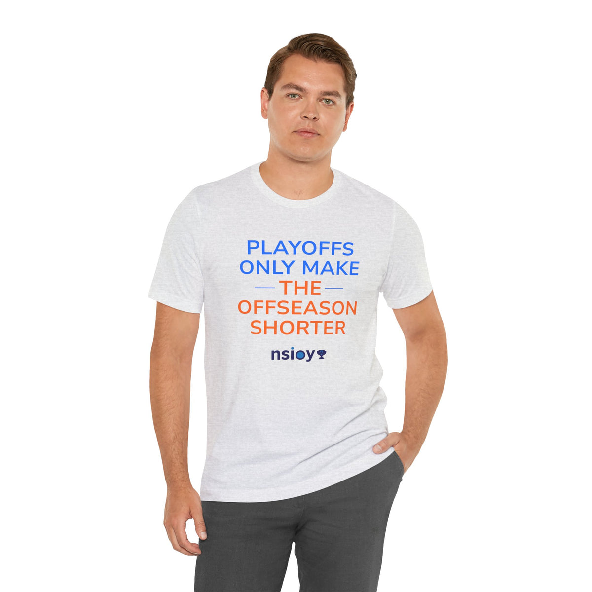 Blue/Orange Playoffs Only Make The Offseason Shorter Tee
