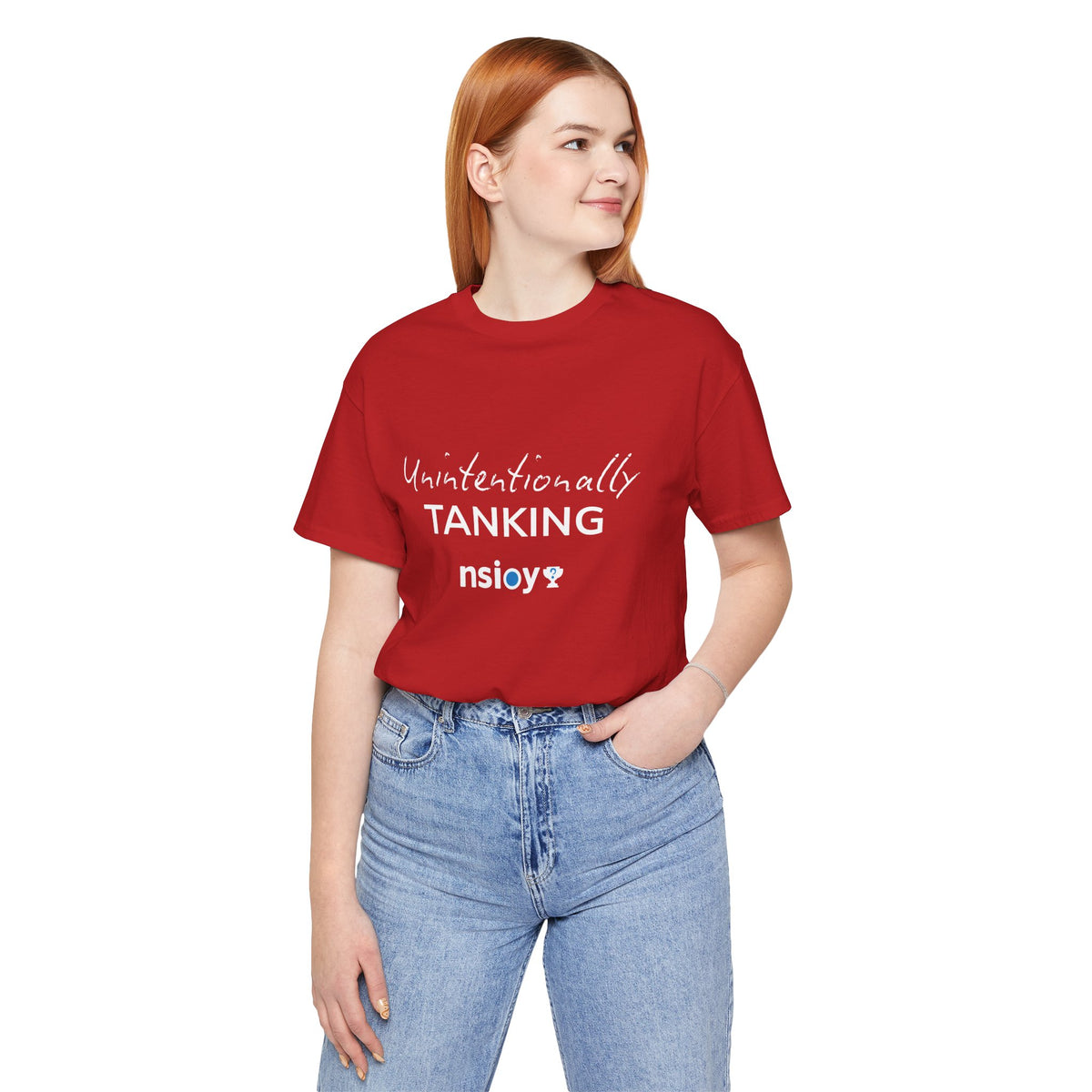 "Unintentionally Tanking" Sports Tee — Funny Draft Humor Shirt