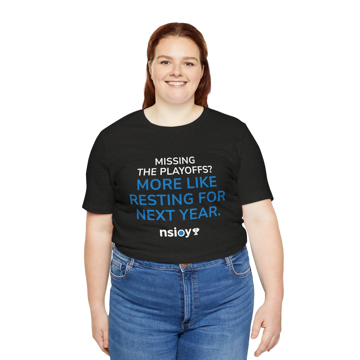 Resting For Next Year Tee — "Missing the Playoffs? More Like Resting for Next Year" Sports Fan T‑Shirt