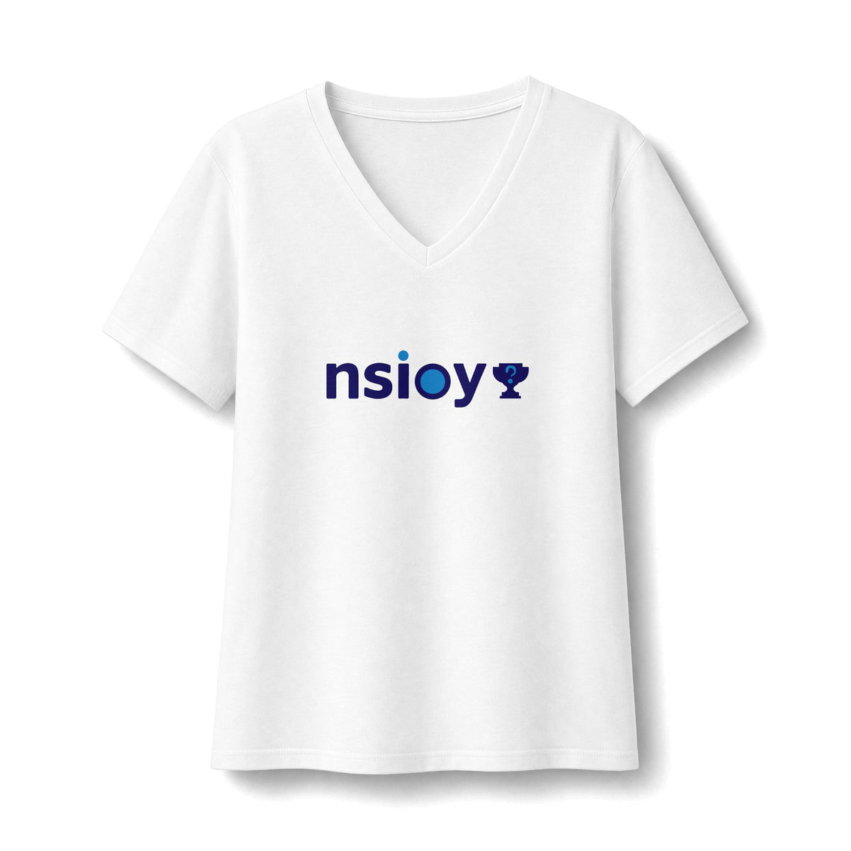 NSIOY Logo V-Neck Tee — Women's Sports Shirt