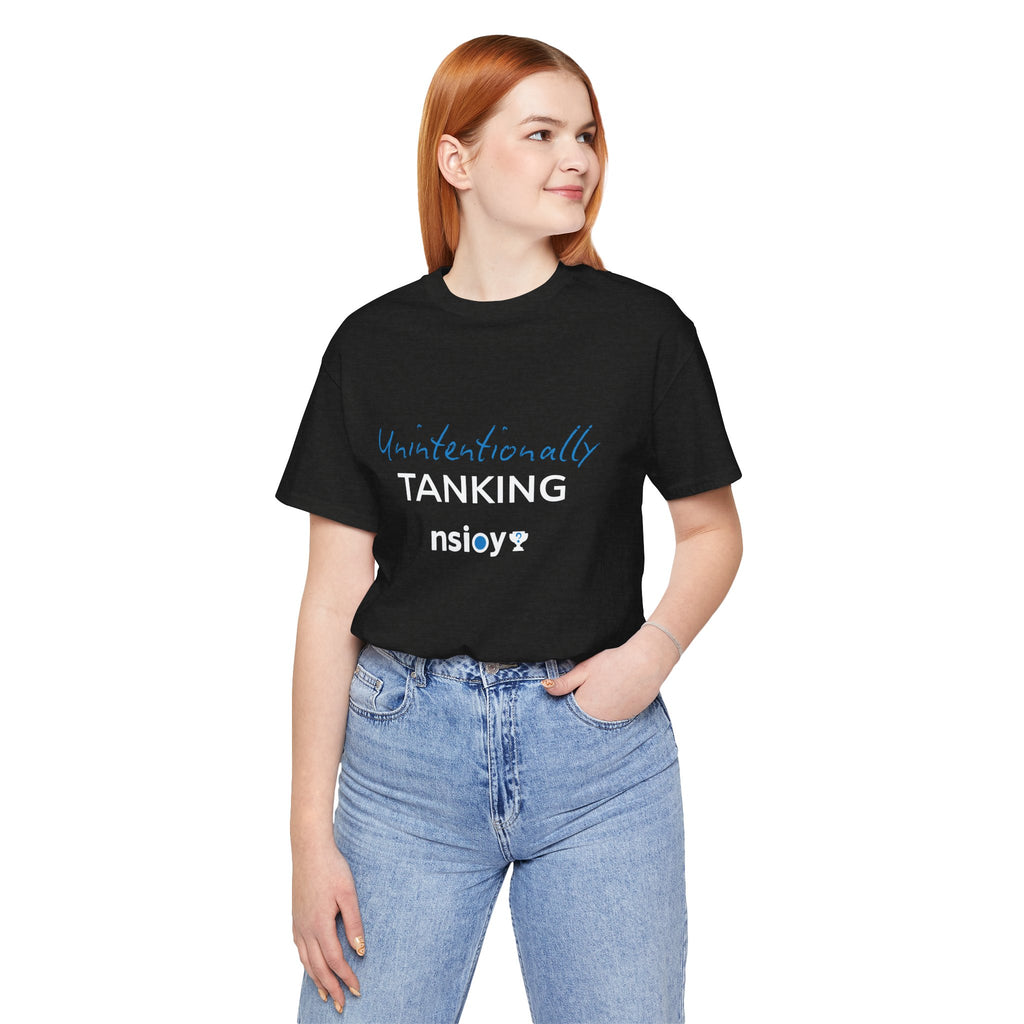 "Unintentionally Tanking" Sports Tee — Funny Draft Humor Shirt