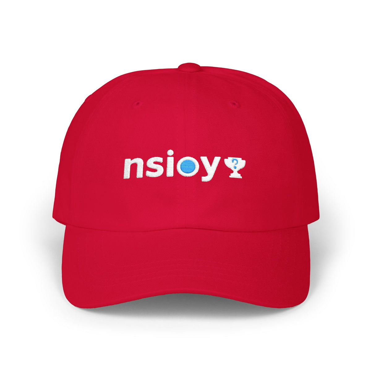Baseball Cap — NSIOY Logo with 'Next Season Is Our Year' Embroidered Back
