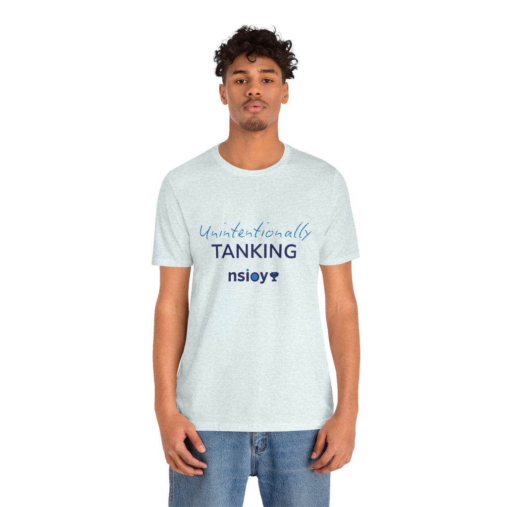 "Unintentionally Tanking" Sports Tee — Funny Draft Humor Shirt