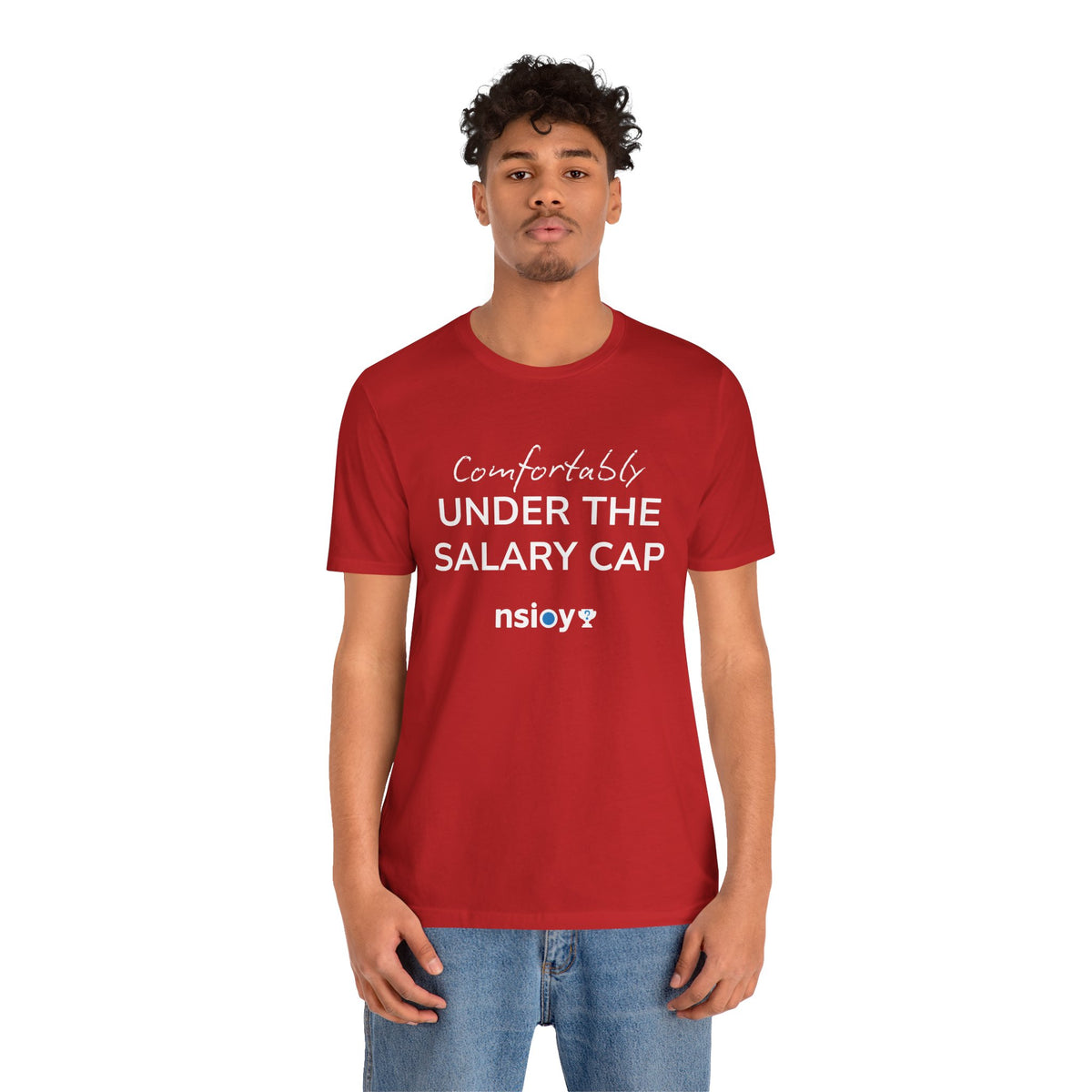 Comfortably Under the Salary Cap T-Shirt - Sports Fan T-Shirt