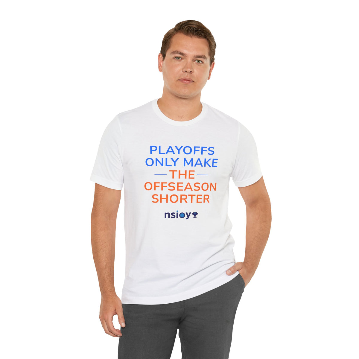 Blue/Orange Playoffs Only Make The Offseason Shorter Tee