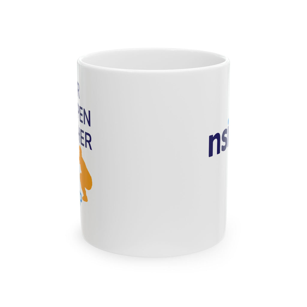 "Our Bullpen Catcher is Our MVP" Coffee Mug – NSIOY Sports Fan Mug (11 oz / 15 oz)