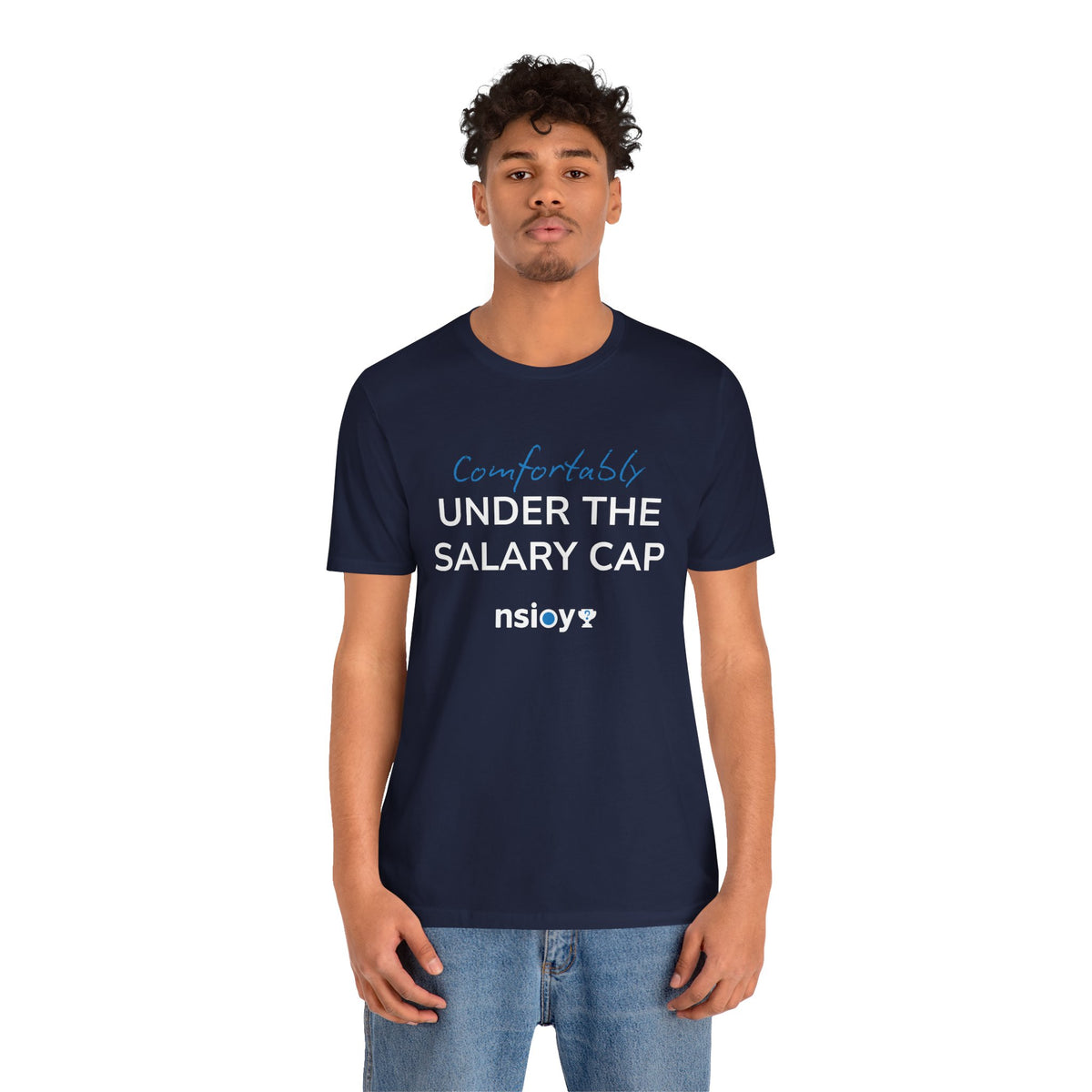 Comfortably Under the Salary Cap T-Shirt - Sports Fan T-Shirt