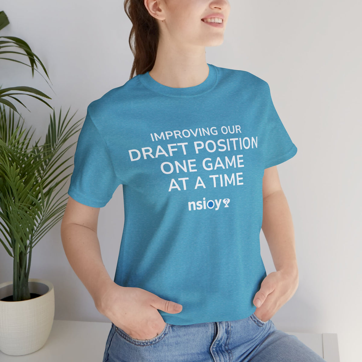 Draft Position Tee — "Improving Our Draft Position One Game at a Time" Sports Fan T‑Shirt