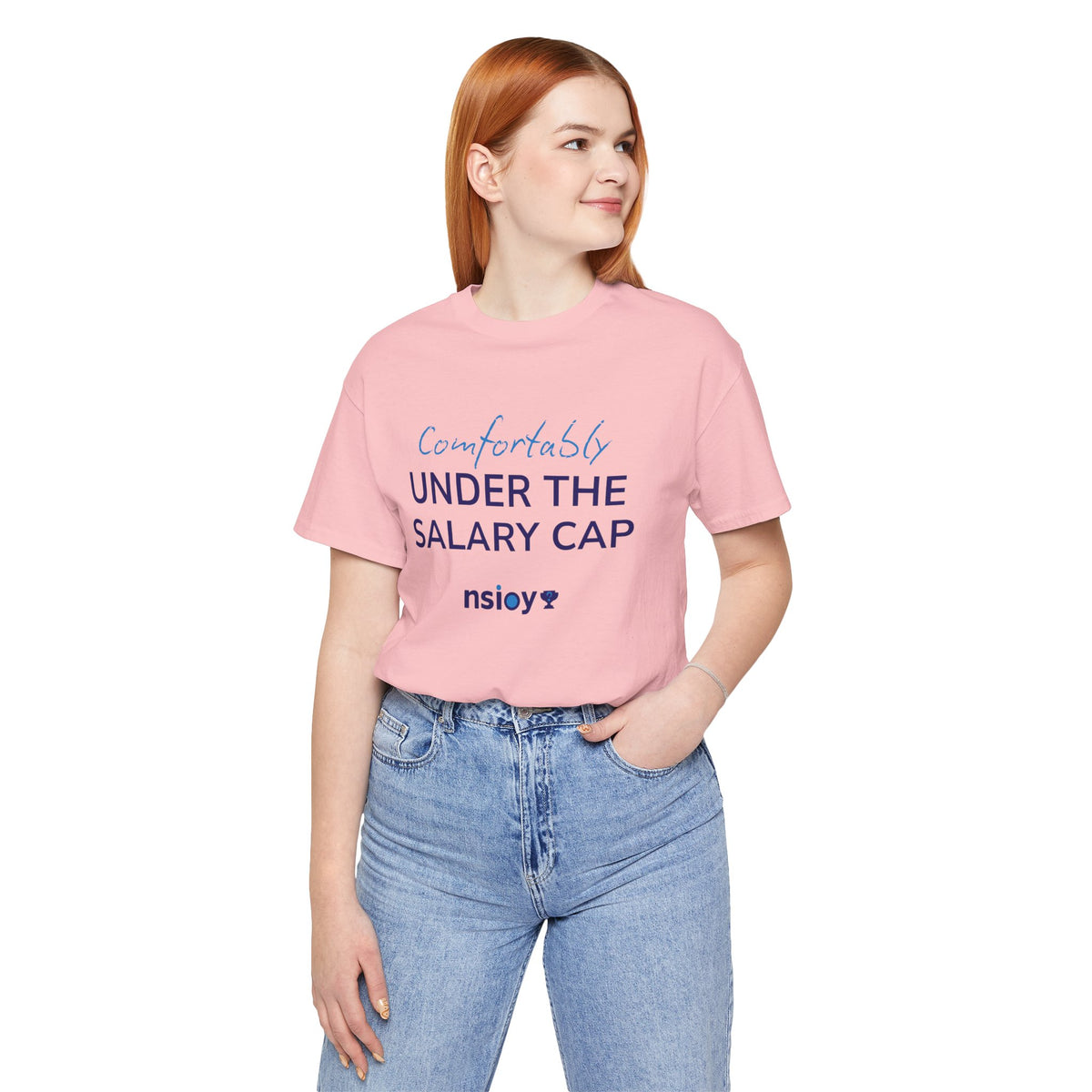 Comfortably Under the Salary Cap T-Shirt - Sports Fan T-Shirt