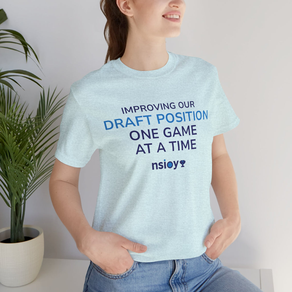 Draft Position Tee — "Improving Our Draft Position One Game at a Time" Sports Fan T‑Shirt