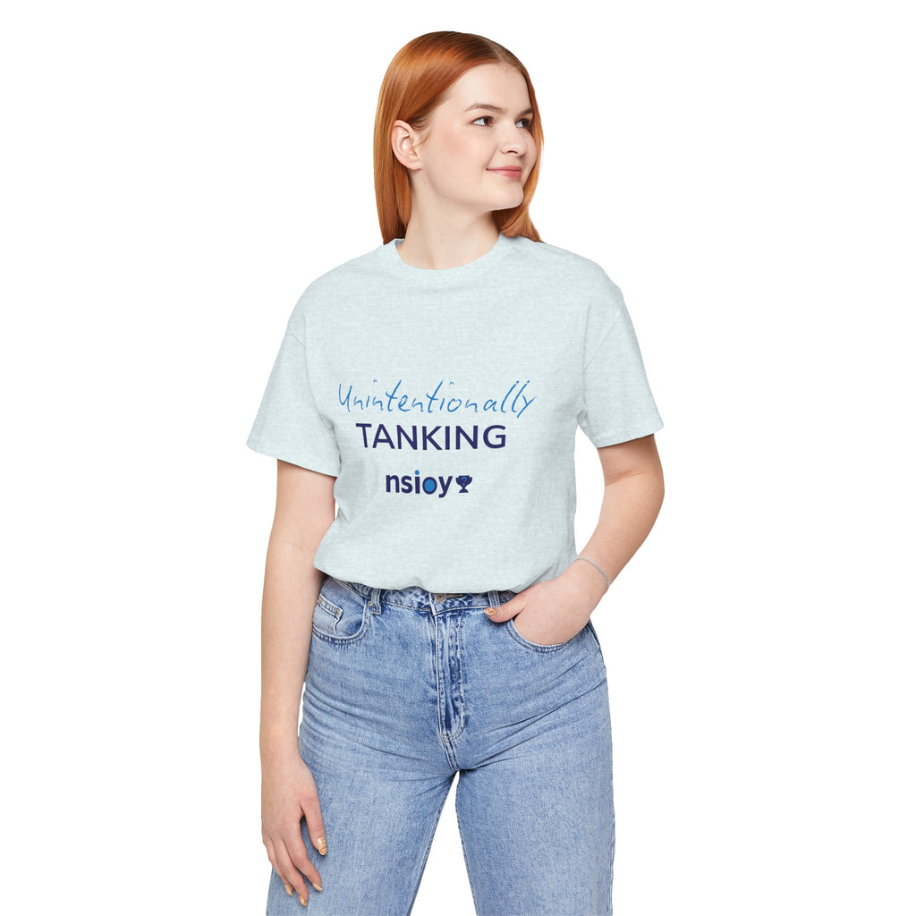 "Unintentionally Tanking" Sports Tee — Funny Draft Humor Shirt