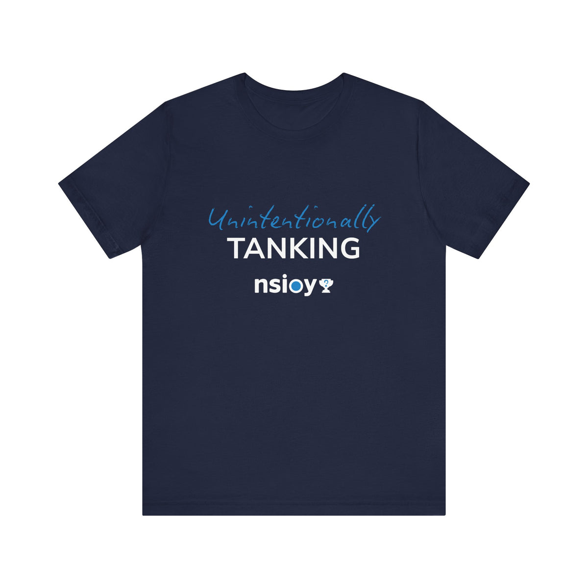 "Unintentionally Tanking" Sports Tee — Funny Draft Humor Shirt