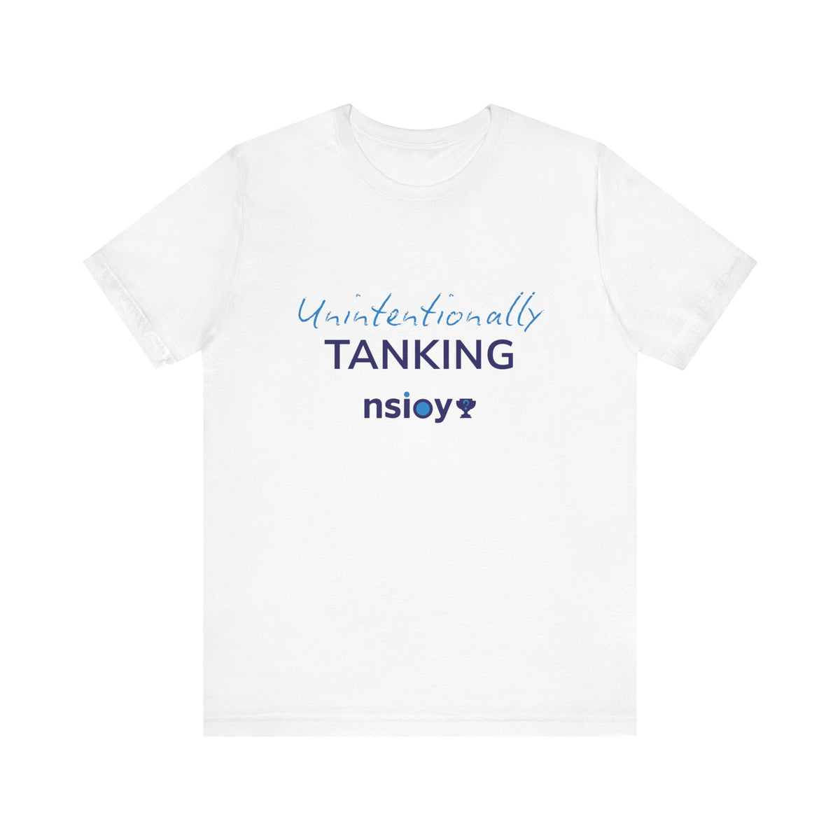 "Unintentionally Tanking" Sports Tee — Funny Draft Humor Shirt