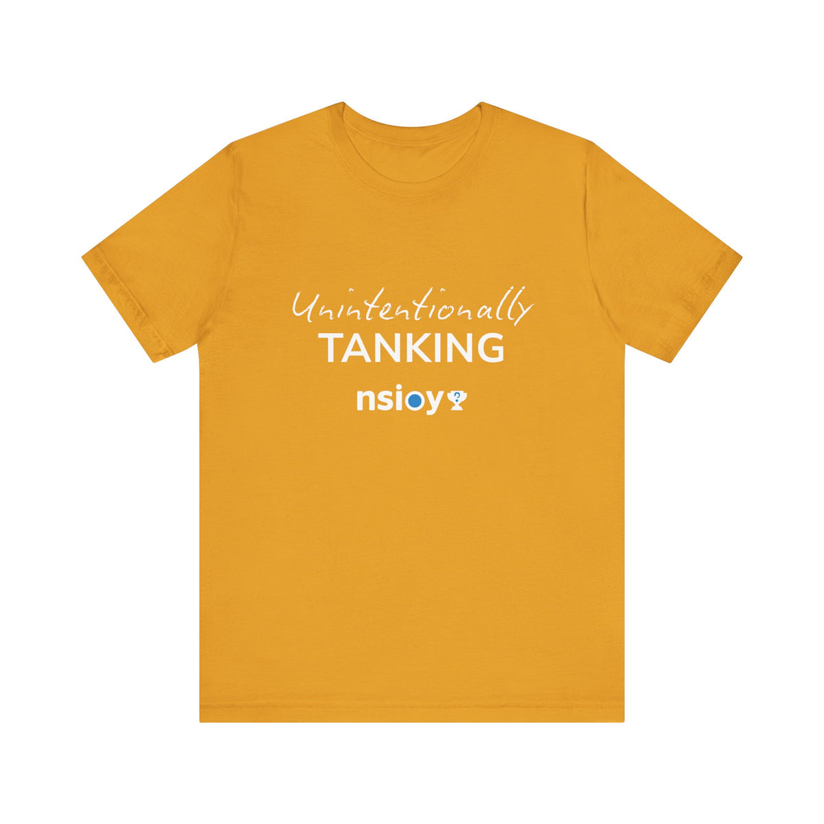 "Unintentionally Tanking" Sports Tee — Funny Draft Humor Shirt