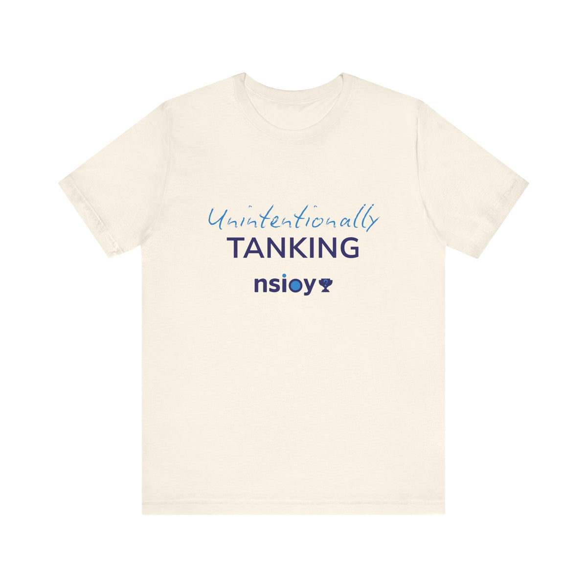 "Unintentionally Tanking" Sports Tee — Funny Draft Humor Shirt