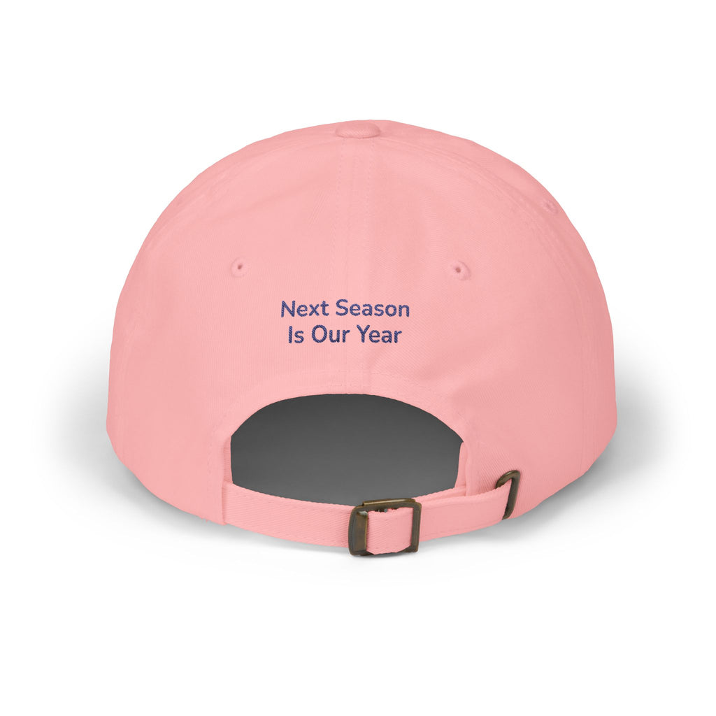 Baseball Cap — NSIOY Embroidered Baseball Hat with "Next Season Is Our Year" Back