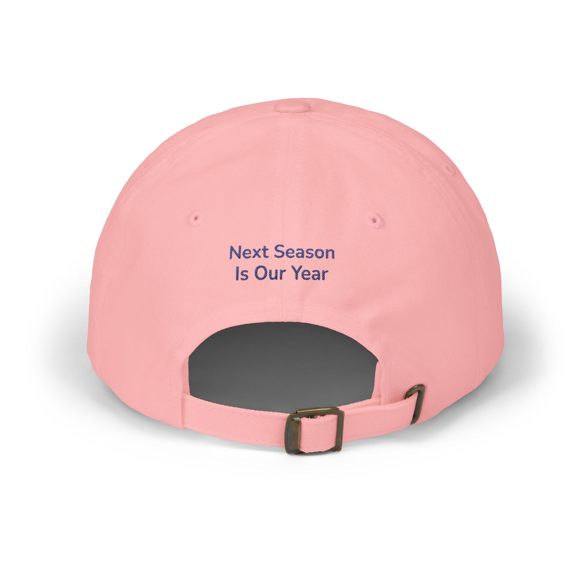 Baseball Cap — NSIOY Embroidered Baseball Hat with "Next Season Is Our Year" Back