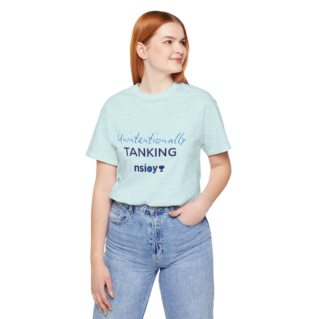 "Unintentionally Tanking" Sports Tee — Funny Draft Humor Shirt