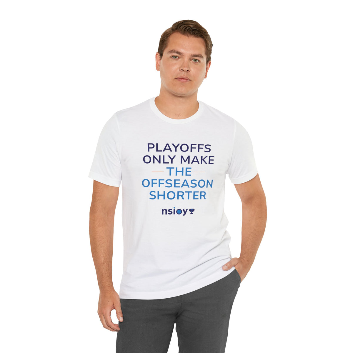 Playoffs Only Make The Offseason Shorter Tee — Sports Fan Shirt