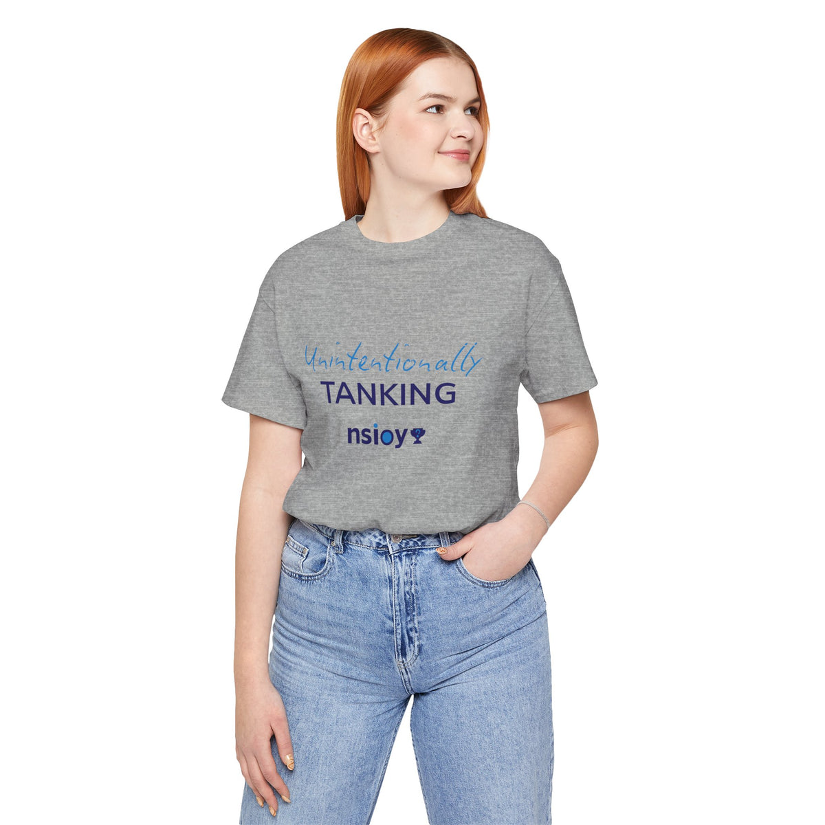 "Unintentionally Tanking" Sports Tee — Funny Draft Humor Shirt