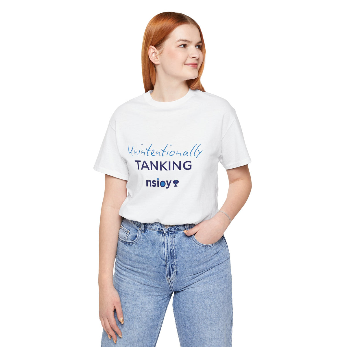 "Unintentionally Tanking" Sports Tee — Funny Draft Humor Shirt