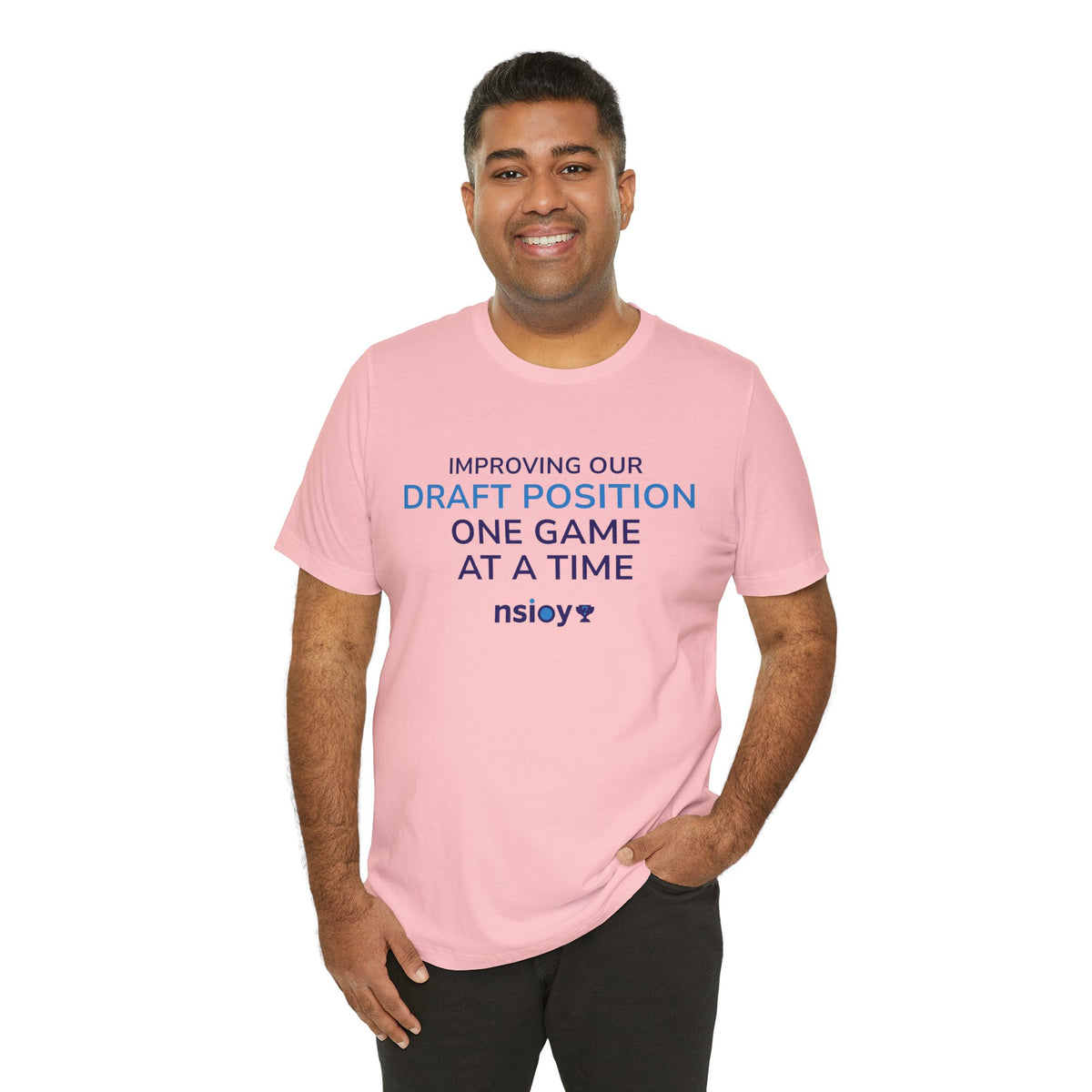 Draft Position Tee — "Improving Our Draft Position One Game at a Time" Sports Fan T‑Shirt