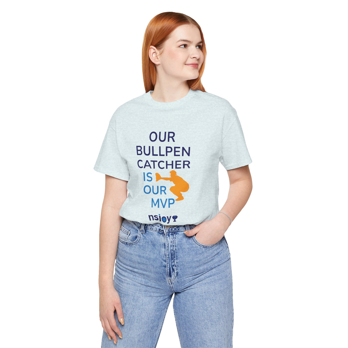 Bullpen Catcher MVP T-Shirt – Our Bullpen Catcher Is Our MVP Baseball Tee