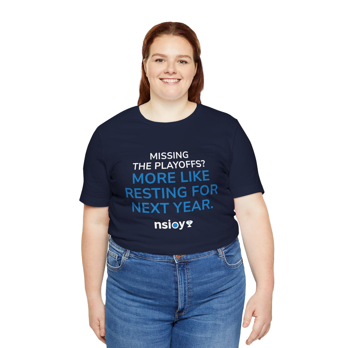 Resting For Next Year Tee — "Missing the Playoffs? More Like Resting for Next Year" Sports Fan T‑Shirt