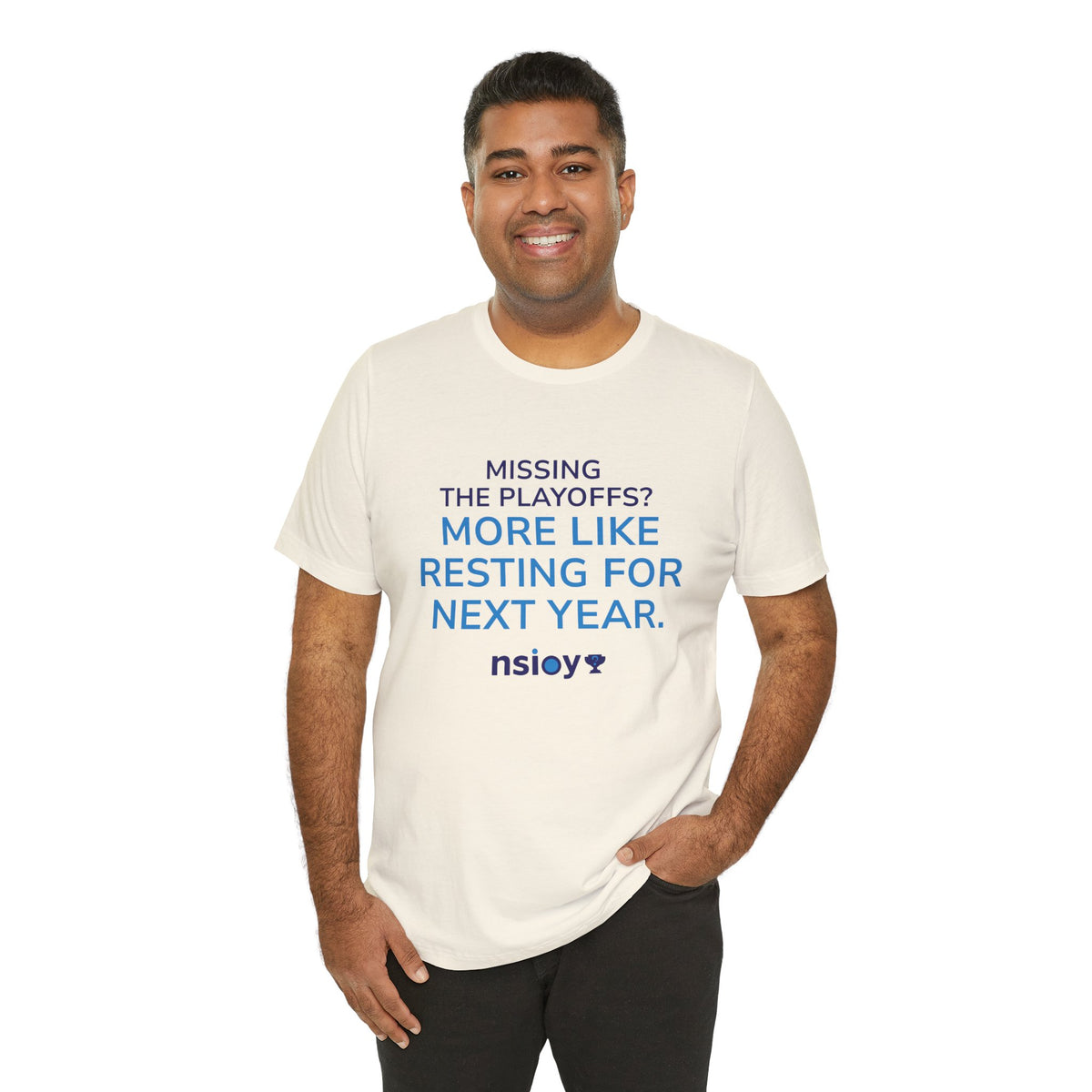 Resting For Next Year Tee — "Missing the Playoffs? More Like Resting for Next Year" Sports Fan T‑Shirt