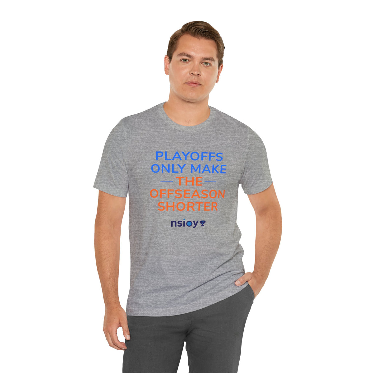 Blue/Orange Playoffs Only Make The Offseason Shorter Tee