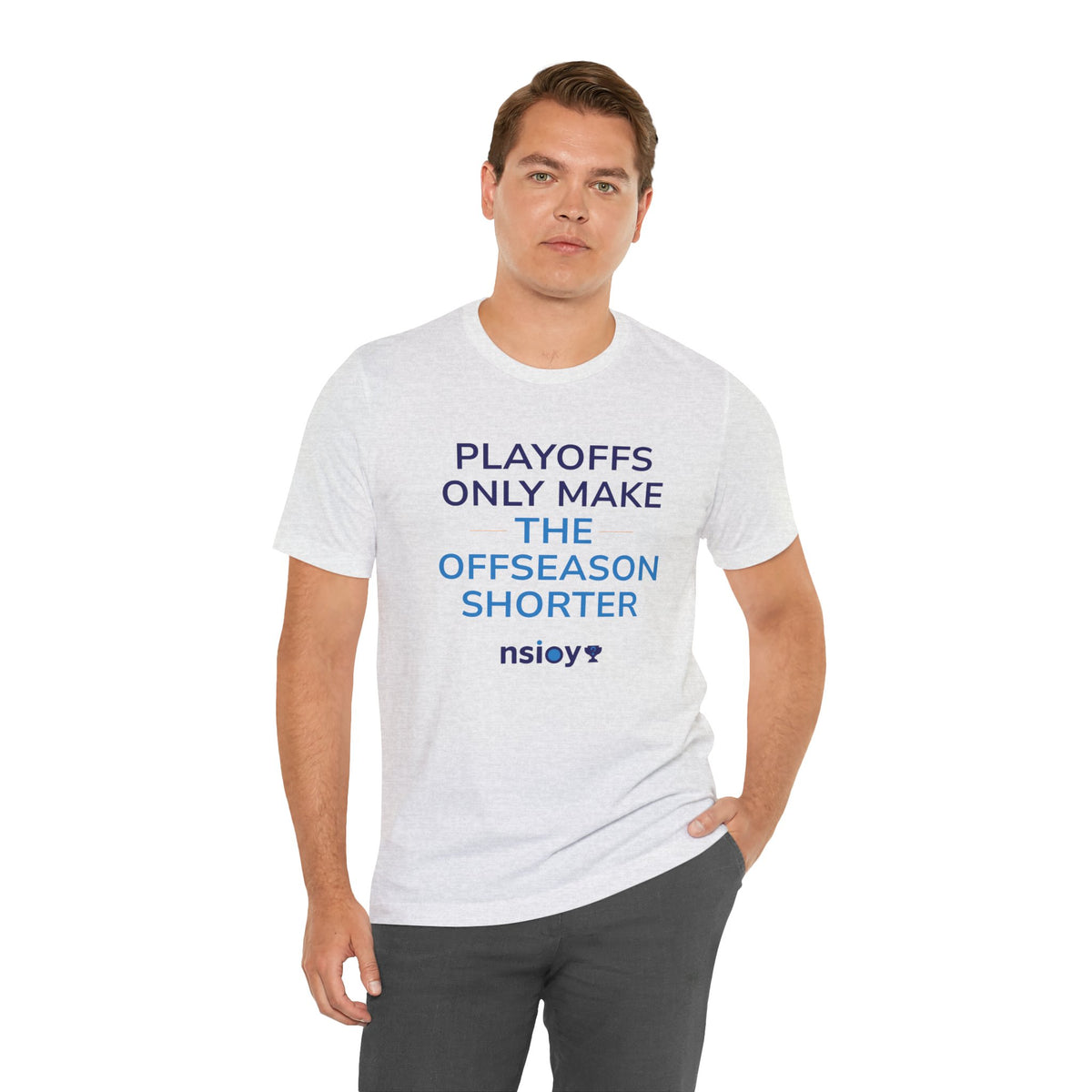 Playoffs Only Make The Offseason Shorter Tee — Sports Fan Shirt