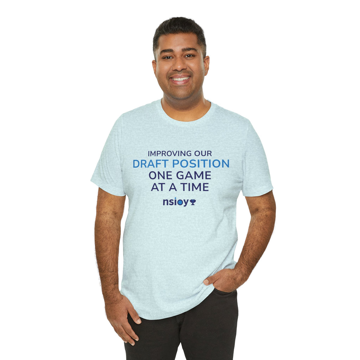Draft Position Tee — "Improving Our Draft Position One Game at a Time" Sports Fan T‑Shirt