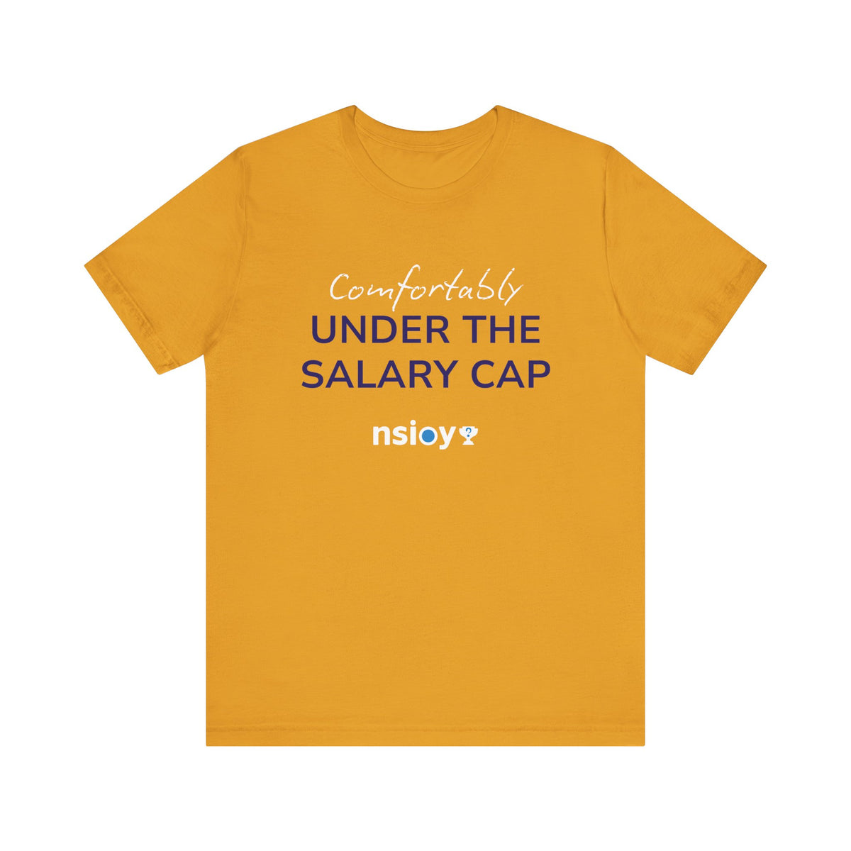 Comfortably Under the Salary Cap T-Shirt - Sports Fan T-Shirt