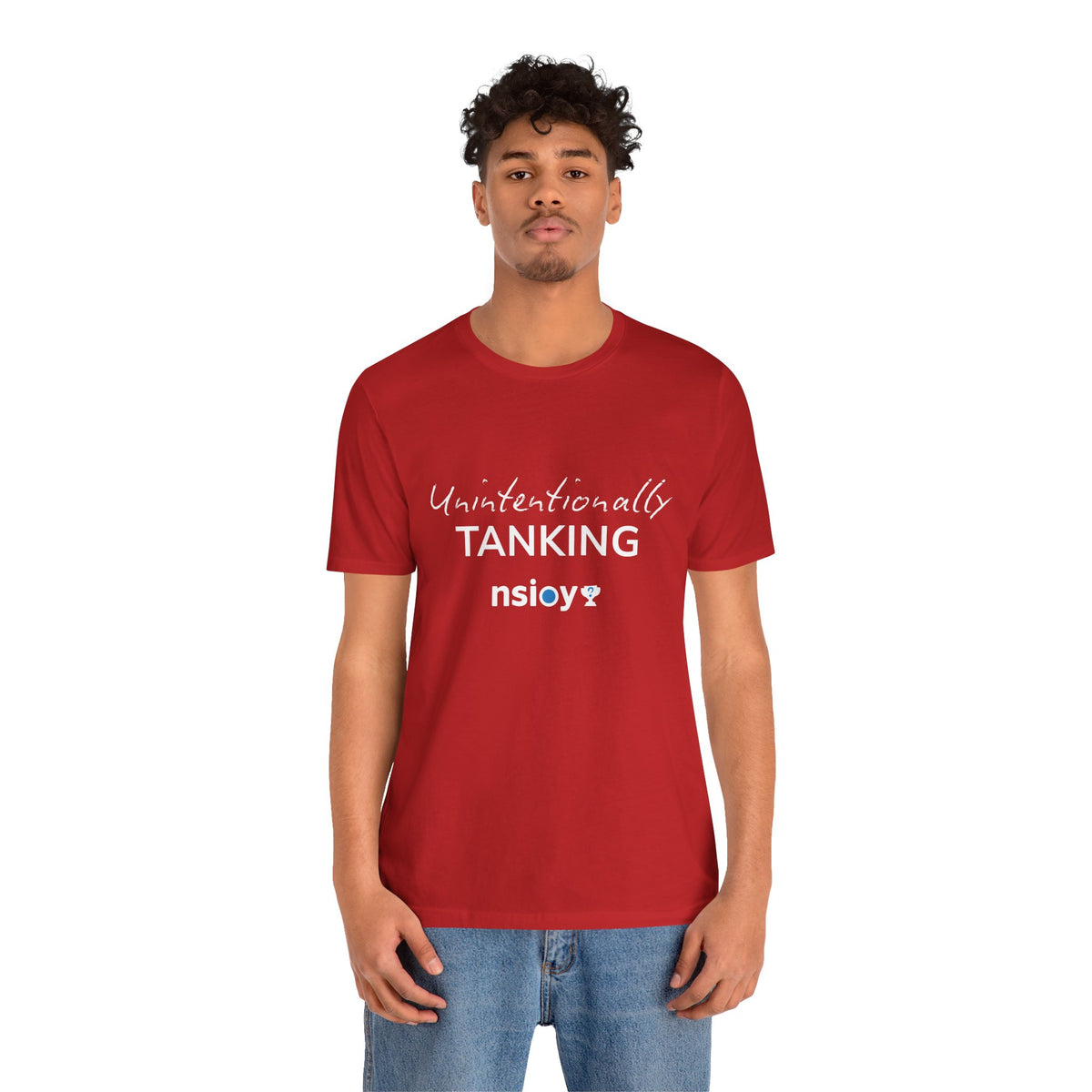 "Unintentionally Tanking" Sports Tee — Funny Draft Humor Shirt