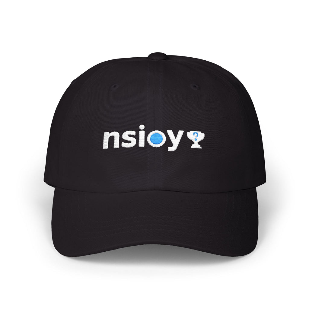 Baseball Cap — NSIOY Logo with 'Next Season Is Our Year' Embroidered Back