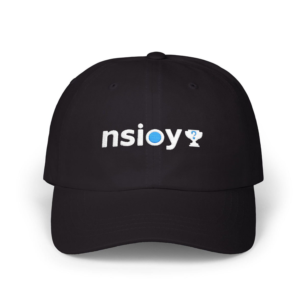Baseball Cap — NSIOY Logo with 'Next Season Is Our Year' Embroidered Back