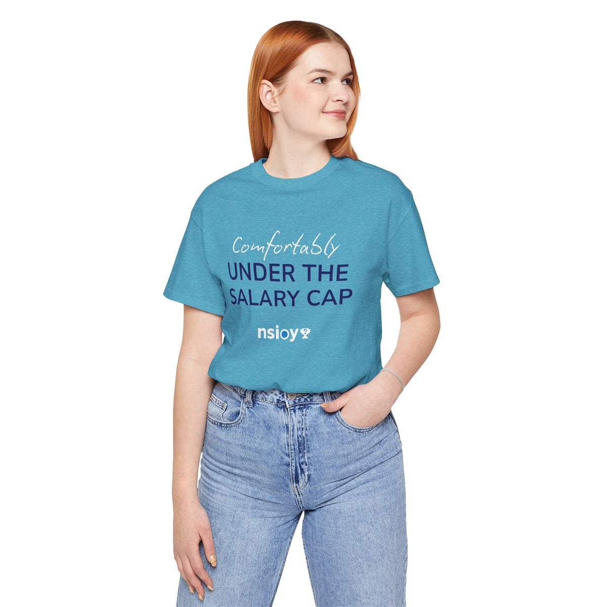 Comfortably Under the Salary Cap T-Shirt - Sports Fan T-Shirt