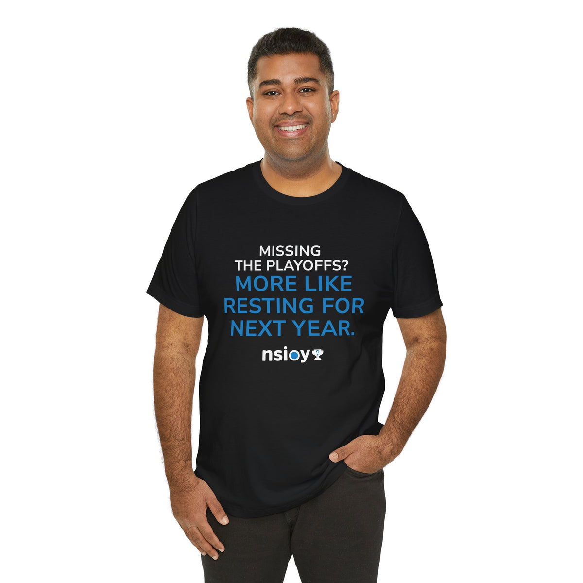 Resting For Next Year Tee — "Missing the Playoffs? More Like Resting for Next Year" Sports Fan T‑Shirt