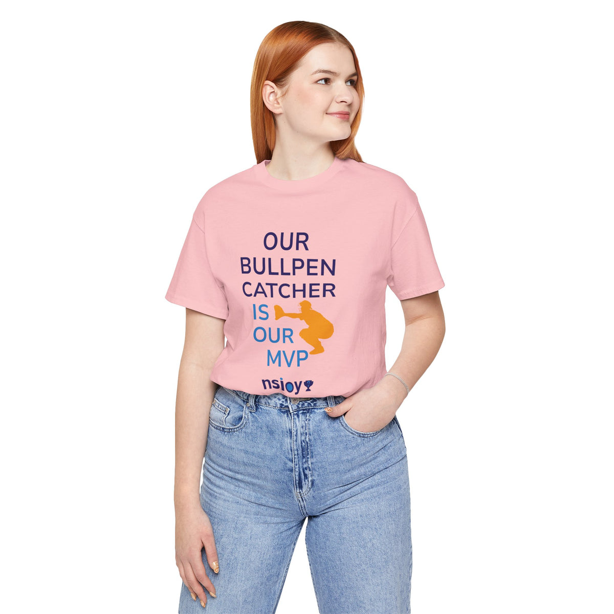 Bullpen Catcher MVP T-Shirt – Our Bullpen Catcher Is Our MVP Baseball Tee